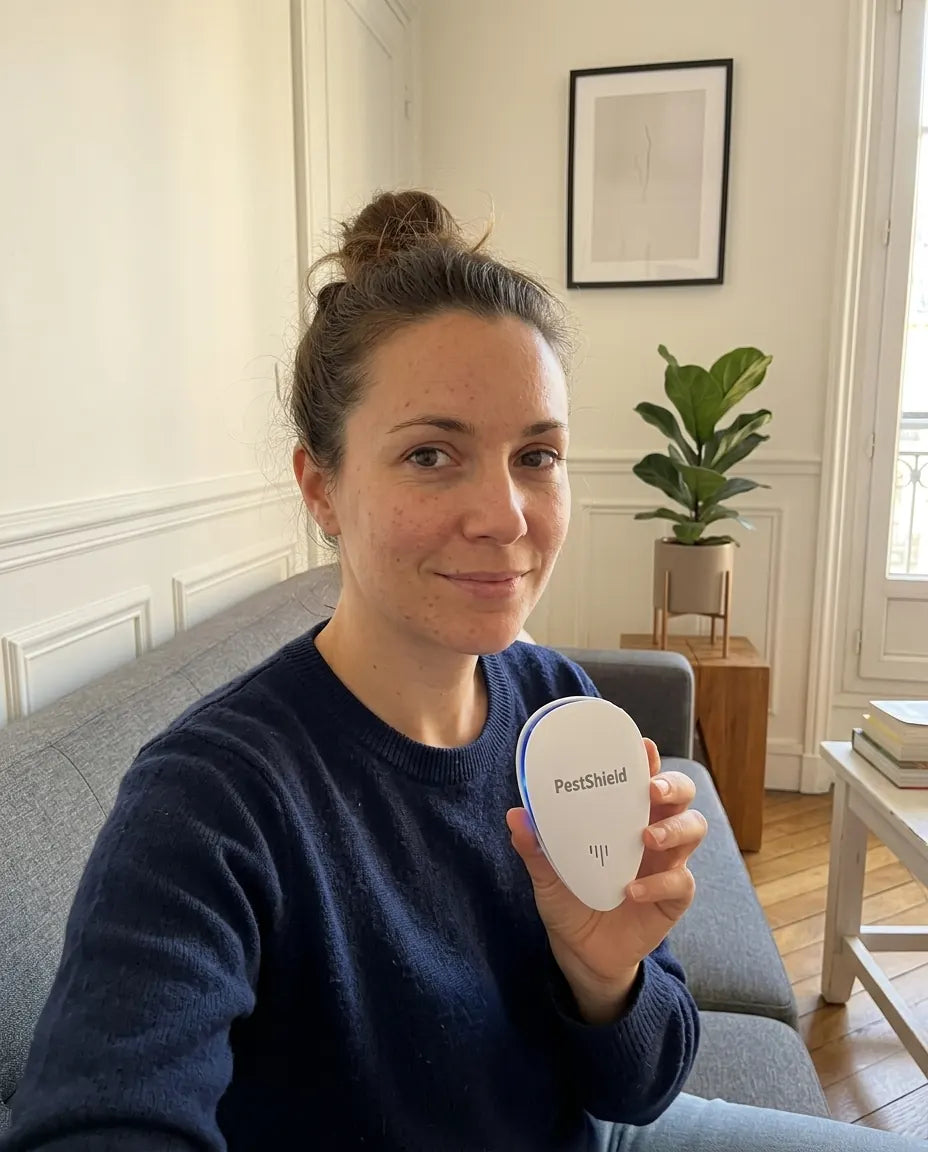 PestShield branché dans la cuisine, vue depuis l'évier